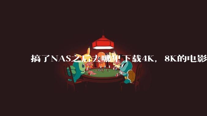 搞了NAS之后去哪里下载4K，8K的电影？